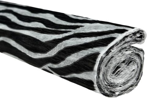 Paczka Bibuła marszczona 50x200 zebra 10 rolek Paczka Bibuła marszczona 50x200 zebra 10 rolek
