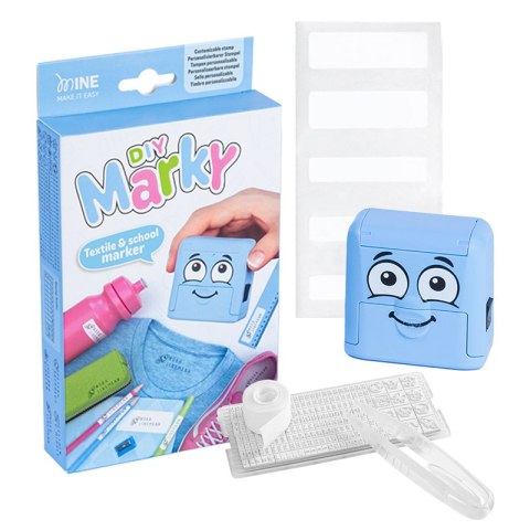 Pieczątka Drukarenka Diy Marky do odzieży niebieska Pieczątka Drukarenka Diy Marky do odzieży niebieska