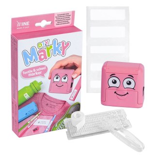 Pieczątka Drukarenka Diy Marky do odzieży różowa