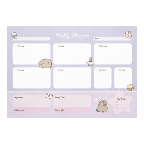 Planer tygodniowy A3 Pusheen BPSA30037