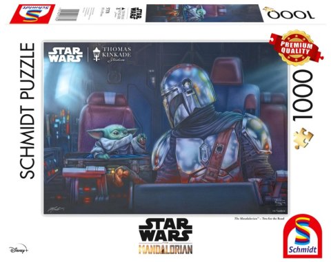 Puzzle 1000 PQ T. Kinkade Star Wars The Mandalorian W drogę 111746 Puzzle 1000 PQ T. Kinkade Star Wars The Mandalorian W drogę 111746
