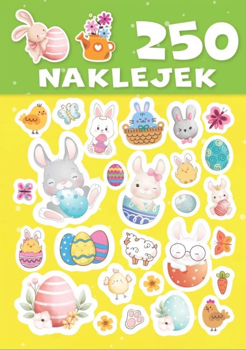 Wielkanoc z pomysłem 250 naklejek Wielkanoc z pomysłem 250 naklejek