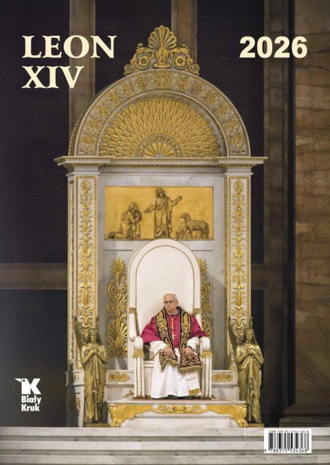 Kalendarz 2026 ścienny Leon XIV Kalendarz 2026 ścienny Leon XIV