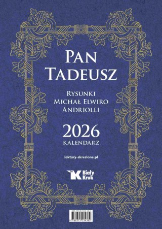 Kalendarz 2026 ścienny Pan Tadeusz
