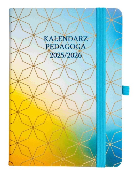 Kalendarz Pedagoga 2025/2026 Salsa B6 tygodniowy tęczowy Kalendarz Pedagoga 2025/2026 Salsa B6 tygodniowy tęczowy