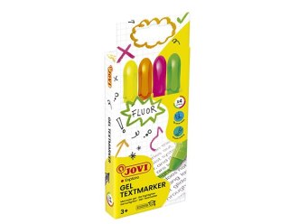 Kredki żelowe z funkcją zakreślacza 4 kolory