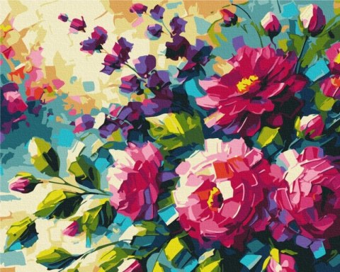 Malowanie po numerach BRUSHME 40x50 cm Kwiaty Lata Malowanie po numerach BRUSHME 40x50 cm Kwiaty Lata