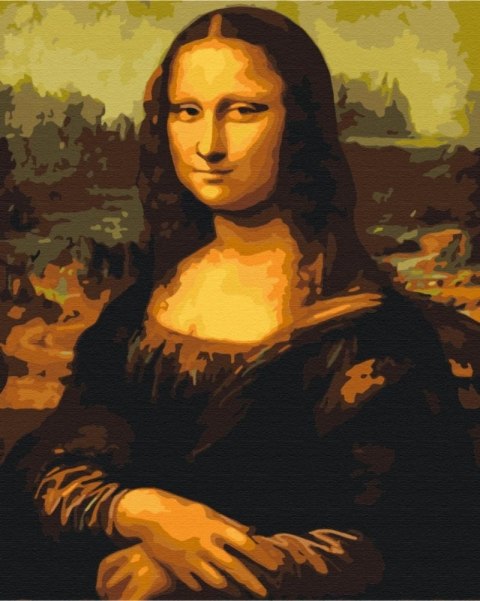 Malowanie po numerach BRUSHME 40x50 cm Mona Lisa Malowanie po numerach BRUSHME 40x50 cm Mona Lisa