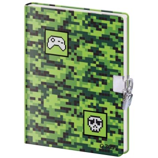 Pamiętnik z kłódką B6 Play 60k. gładki