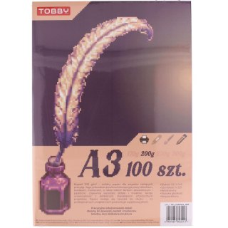 Papier Brystol A3 100 ark.200g