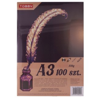 Papier Brystol A3 100 ark. 250g