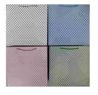 Torebki prezentowe WK 22461 XS mix wzorów 12 sztuk