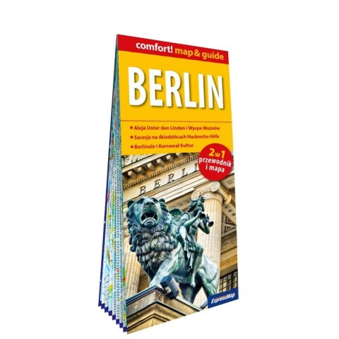 Berlin map&guide PL laminat 2023 Berlin map&guide PL laminat 2023