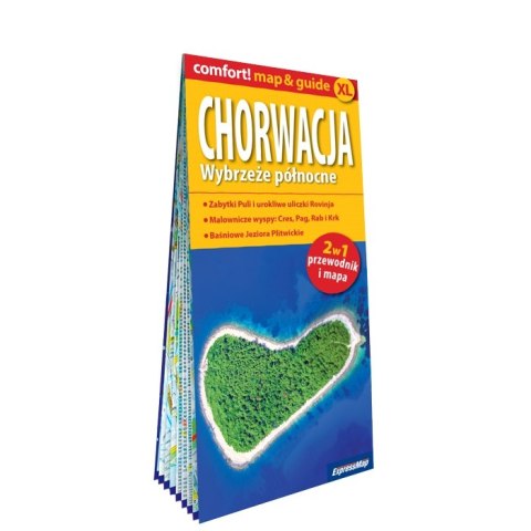 Chorwacja map&guide XL część północna PL laminat 2023 Chorwacja map&guide XL część północna PL laminat 2023