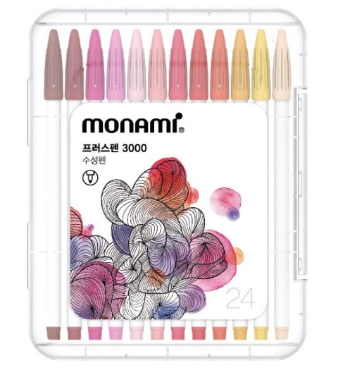 Cienkopis MonAmi Plus Pen 3000 24 kolory Cienkopis MonAmi Plus Pen 3000 24 kolory