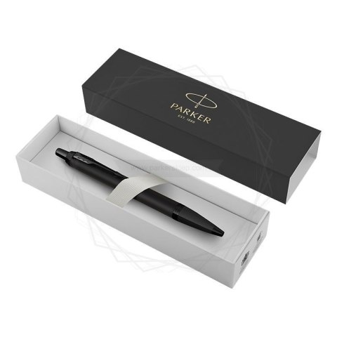 Długopis Parker Im Achromatic Black niebieski 2127618 Długopis Parker Im Achromatic Black niebieski 2127618