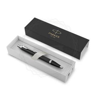 Długopis Parker Im Essential Matte Black CT niebieski 2143632
