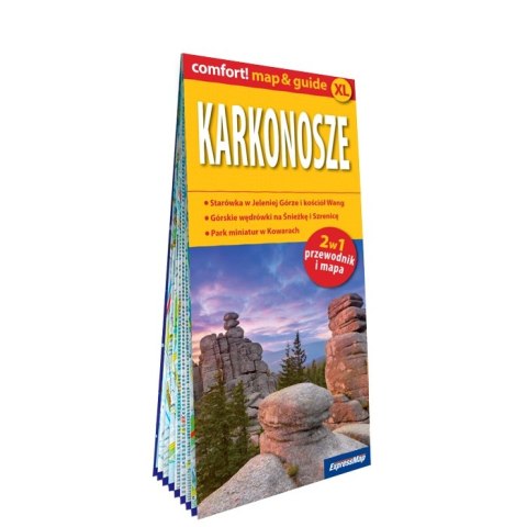 Karkonosze map&guide PL XL laminat 2024 Karkonosze map&guide PL XL laminat 2024