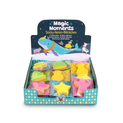 Karteczki samoprzylepne 100 szt. Magic Moments 1szt.mix Karteczki samoprzylepne 100 szt. Magic Moments 1szt.mix
