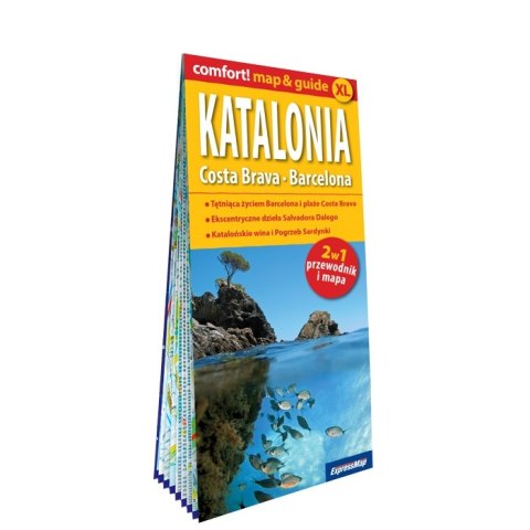 Katalonia map&guide XL PL laminat 2024 Katalonia map&guide XL PL laminat 2024