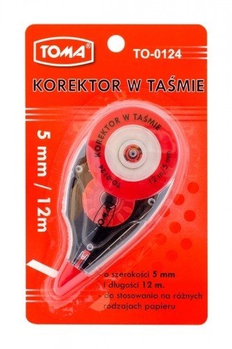 Korektor w taśmie 12m Korektor w taśmie 12m