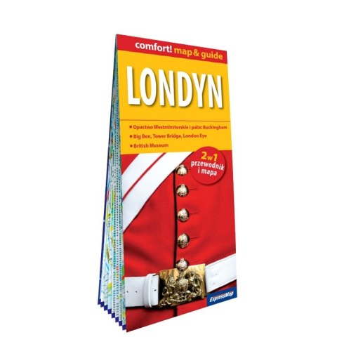 Londyn map&guide PL laminat 2024 Londyn map&guide PL laminat 2024