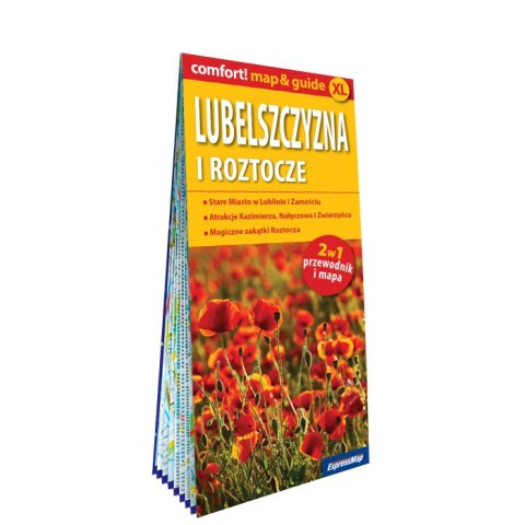 Lubelszczyzna i Roztocze map&guide XL PL laminat 2021 Lubelszczyzna i Roztocze map&guide XL PL laminat 2021
