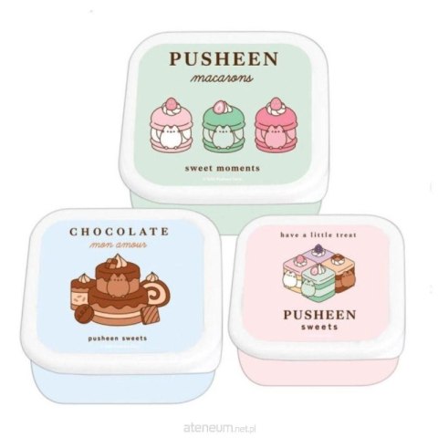 Lunchbox 3w1 Pusheen Sweets 1szt.mix PUSW6366 Lunchbox 3w1 Pusheen Sweets 1szt.mix PUSW6366