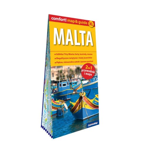 Malta map&guide XL PL laminat 2024 Malta map&guide XL PL laminat 2024