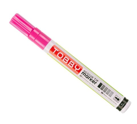 Marker olejowy Tobby różowy 1szt. Marker olejowy Tobby różowy 1szt.