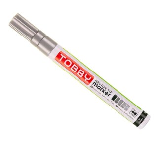 Marker olejowy Tobby srebrny 1szt.