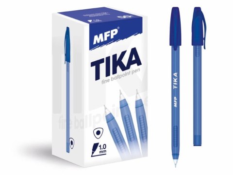 Paczka Długopis Tika 107 niebieski 50 szt. 6001154 Paczka Długopis Tika 107 niebieski 50 szt. 6001154