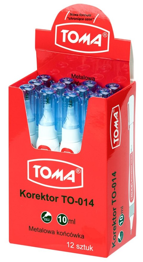Paczka korektor w pisaku 10ml 12szt. Paczka korektor w pisaku 10ml 12szt.
