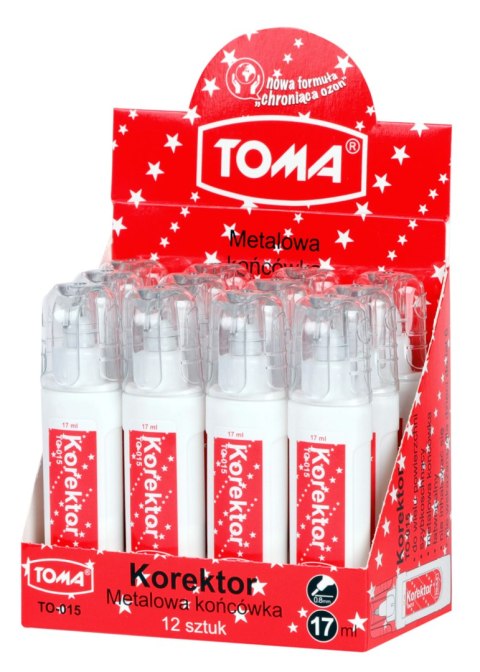 Paczka korektor w pisaku 17ml 12szt. Paczka korektor w pisaku 17ml 12szt.