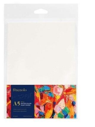 Papier akwarelowy A5 Finenolo 300g/m2 16szt. biały