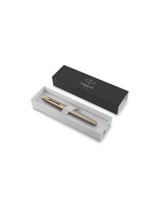 Pióro wieczne Parker Im Brushed Metal Gt (F) niebieskie 1931649