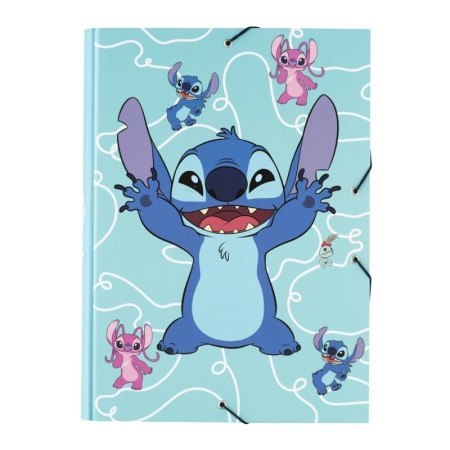 Teczka A4 kartonowa z gumką Stitch CSG0146 Teczka A4 kartonowa z gumką Stitch CSG0146