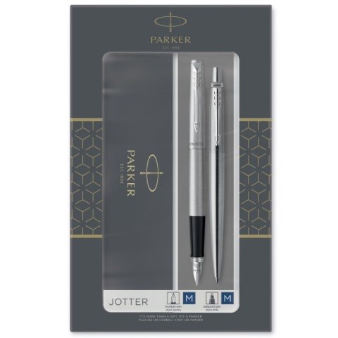 Zestaw Duo Parker Jotter Stal CT niebieski 2093258 Zestaw Duo Parker Jotter Stal CT niebieski 2093258