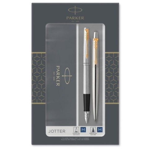 Zestaw Duo Parker Jotter Stal GT niebieski 2093257 Zestaw Duo Parker Jotter Stal GT niebieski 2093257