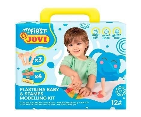 Zestaw plastelina baby plus moje pierwsze stemple Zestaw plastelina baby plus moje pierwsze stemple