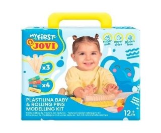 Zestaw plastelina baby plus moje pierwsze wałeczki
