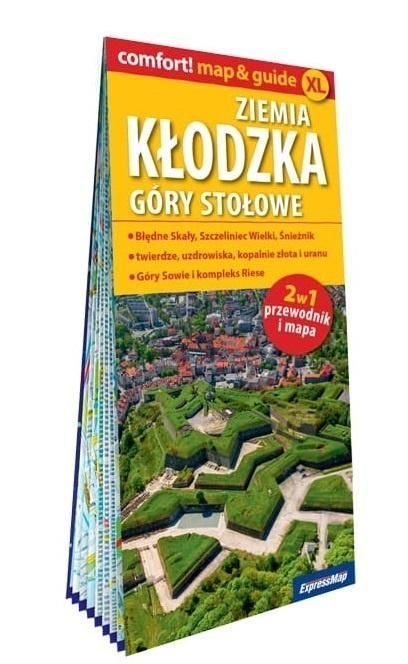 Ziemia Kłodzka map&guide XL PL laminat 2024 Ziemia Kłodzka map&guide XL PL laminat 2024