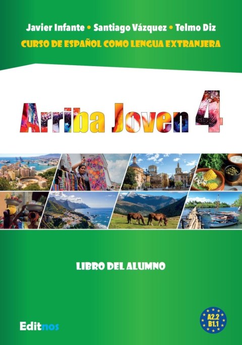 Arriba Joven 4 Podręcznik A2.2-B1.1