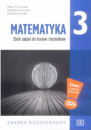 Nowe matematyka zbiór zadań dla klasy 3 liceum i technikum zakres rozszerzony MAZR3