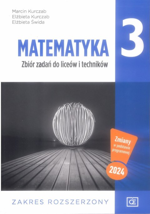 Nowe matematyka zbiór zadań dla klasy 3 liceum i technikum zakres rozszerzony MAZR3