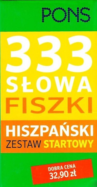Fiszki 333 słowa na ostro hiszpański wydanie 2