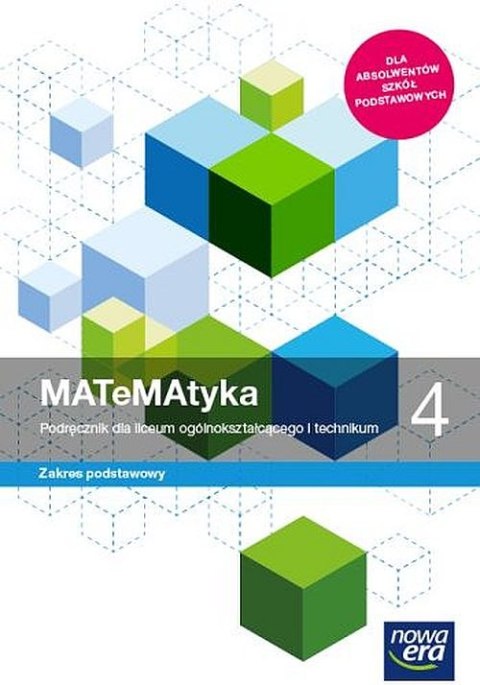 Nowe matematyka podręcznik klasa 4 liceum i technikum zakres podstawowy 68142 Nowe matematyka podręcznik klasa 4 liceum i technikum zakres podstawowy 68142