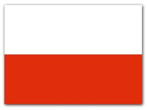Chorągiewka Polski 20szt.