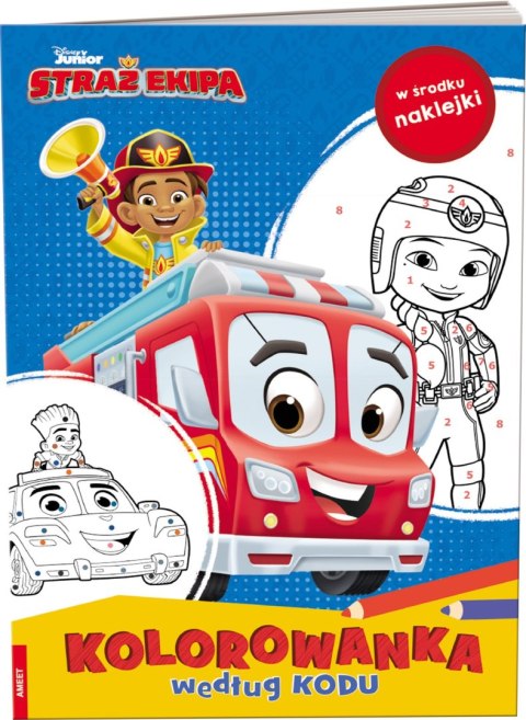 Disney Straż Ekipa Kolorowanka według kodu KKO-9104 Disney Straż Ekipa Kolorowanka według kodu KKO-9104