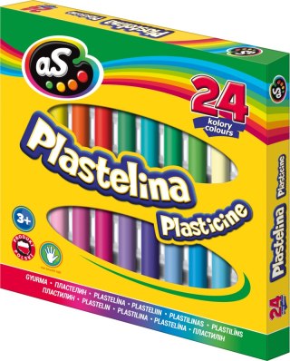 Plastelina as Astra 24 kolory